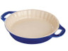 Staub - Blue 9" Ceramic Pie Dish - 40511-165