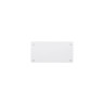 Elite Global Solutions - Flat Trays 15.75” x 7.75” White Rectangular Tray W/ Feet (6 Per Case) - M8155F-NW