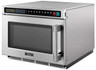 Midea - 0.6 Cu Ft Scan&Go Commercial Microwave Oven w/ Touch Control - 1217G1S
