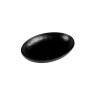 Elite Global Solutions - Tenaya 10” x 7" Black Deep Oval Plate (6 Per Case) - RT107OV-B