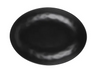 Elite Global Solutions - Tenaya 10” x 7" Black Deep Oval Plate (6 Per Case) - RT107OV-B