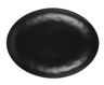 Elite Global Solutions - Tenaya 13” x 10" Black Deep Oval Plate (6 Per Case) - RT1310OV-B