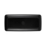 Elite Global Solutions - Tenaya 14.5” x 6.5" Black Rectangular Plate (6 Per Case) - RT1310OV-B
