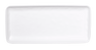 Elite Global Solutions - Tenaya 14.5” x 6.5" Off-White Rectangular Plate (6 Per Case) - RT146RC-OW