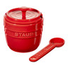 Staub - Cherry Sugar Bowl with Ceramic Spoon