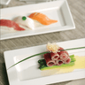 Cameo - Square 9.1" x 6" Rectangular Rim Platter (24 Per Case) - 710-93A