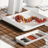 Cameo - Square 8.5" x 5.75" Rectangular Hefty Platter (24 Per Case) - 710-93S