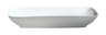 Cameo - Square 9.25" x 5.25" Rectangular Plate (24 Per Case) - 711-93