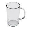 G.E.T - 20 oz SAN Plastic Beer Mug (24 Per Case) - 00083-1-SAN-CL