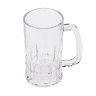 G.E.T - 20 oz SAN Plastic Beer Mug (12 Per Case) - 00085-1-SAN-CL