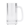 G.E.T - 16 oz SAN Plastic Beer Mug (24 Per Case) - 00086-1-SAN-CL