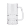 G.E.T - 20 oz Plastic Beer Mug (12 Per Case) - 00085-PC-CL