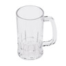 G.E.T - 20 oz Plastic Beer Mug (12 Per Case) - 00085-PC-CL