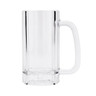 G.E.T - 16 oz Plastic Beer Mug (24 Per Case) - 00086-PC-CL