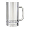 G.E.T - 20 oz Plastic Beer Mug (12 Per Case) - 00087-PC-CL