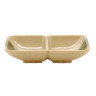 G.E.T - Traditional 1 oz 2-Compartment Sauce Dish (24 Per Case) - 037-TD