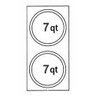 Nemco - 7 Qt Adapter Plate for Full Size Countertop Food Warmer - 66093