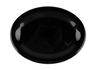 G.E.T - Black Elegance 12″ x 9″ Oval Platter (12 Per Case) - OP-120-BK