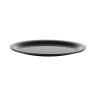 G.E.T - Black Elegance 9.75″ x 7.25″ Oval Platter (24 Per Case) - OP-950-BK