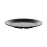 G.E.T - Black Elegance 9″ Wide Rim Plate (24 Per Case) - WP-9-BK