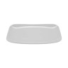 G.E.T - Siciliano 11.25" x 7" White Rectangular Platter (12 Per Case) - CS-6103-W