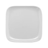 G.E.T - Siciliano 4″ White Square Coupe Plate (48 Per Case) - CS-6114-W
