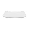 G.E.T - Siciliano 7.5" White Square Coupe Plate (24 Per Case) - CS-6117-W