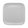 G.E.T - Siciliano 9.5″ White Square Coupe Plate (12 Per Case) - CS-6119-W