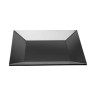 G.E.T - Siciliano 8″ Black Square Plate (12 Per Case) - ML-103-BK