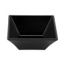 G.E.T - Siciliano 14 oz Black Square Bowl (12 Per Case) - ML-238-BK