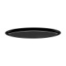 G.E.T - Siciliano 16" x 5" Black Oval Platter (12 Per Case) - ML-252-BK