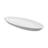 G.E.T - Siciliano 27" x 10" White Oval Platter (3 Per Case) - ML-255-W