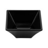 G.E.T - Siciliano 8 oz Black Square Bowl (12 Per Case) - ML-278-BK