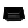 G.E.T - Siciliano 23 oz Black Square Bowl (12 Per Case) - ML-279-BK