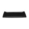 G.E.T - Siciliano 15" x 7.5" Black Rectangular Tray - ML-287-BK