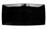 G.E.T - Siciliano 15" x 7.5" Black Rectangular Tray - ML-287-BK