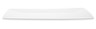 G.E.T - Siciliano 15" x 7.5" White Rectangular Tray - ML-287-W