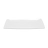 G.E.T - Siciliano 15" x 7.5" White Rectangular Tray - ML-287-W
