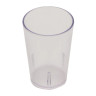 G.E.T - Textured Tumblers 8 oz Clear Tumbler (72 Per Case) - 6608-1-CL