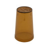 G.E.T - Textured Tumblers 9.5 oz Amber Tumbler (72 Per Case) - 6695-1-A