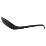 G.E.T - Nara 0.8 oz Black Soup Spoon (60 Per Case) - 6020-BK