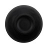 G.E.T - Nara 36 oz Black Round Bowl W/ Lid (12 Per Case) - B-480-BK