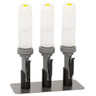 Nemco - Triple Stand for Condiment Squeeze Bottle Portion Pumps - 10983