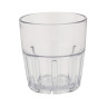 G.E.T - Bahama Tumblers 7 oz Clear Rocks Tumbler (72 Per Case) - 9907-1-CL