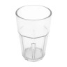 G.E.T - Bahama Tumblers 10 oz Clear Textured Tumbler (72 Per Case) - 9911-CL