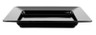 G.E.T - Milano 12" Black Square Plate (12 Per Case) - ML-12-BK