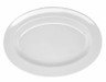 G.E.T - Milano 17" x 12" White Oval Platter (6 Per Case) - ML-14-W