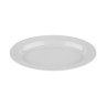 G.E.T - Milano 18" x 13" White Oval Platter (6 Per Case) - ML-15-W