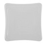 G.E.T - Milano 7.25" White Square Plate (12 Per Case) - ML-61-W