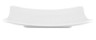 G.E.T - Milano 7.25" White Square Plate (12 Per Case) - ML-61-W